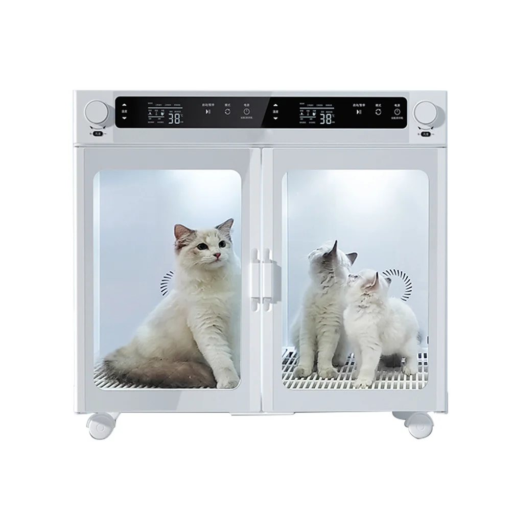 Pet Dryer Equipment for Drying Pets up to 30 kg Dry Room Machine Automatic Cabinet Pet Dryer Cat Dog Dryer Box