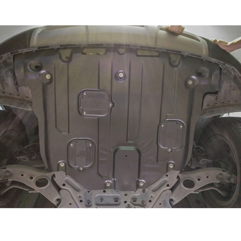 คุณภาพสูงภายใต้ Engine Guard Mudguard Board Splash Shield โคลน Fender แผ่นสําหรับ Hyundai Santa Fe 2015-2018 2.0T