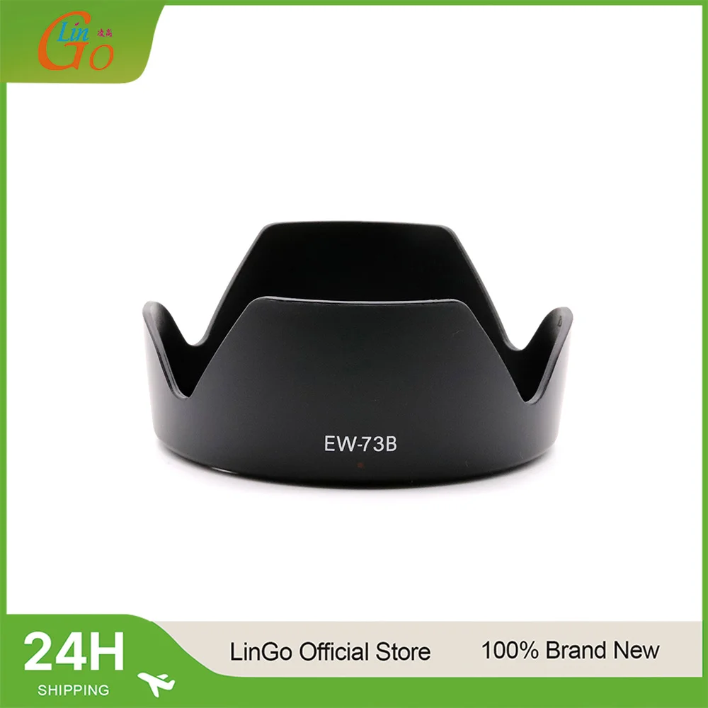 LinGo EW-73B Bayonet Lens Hood For Canon EOS EF-S 1 IS 18-135mm f/3.5-5.6 IS STM