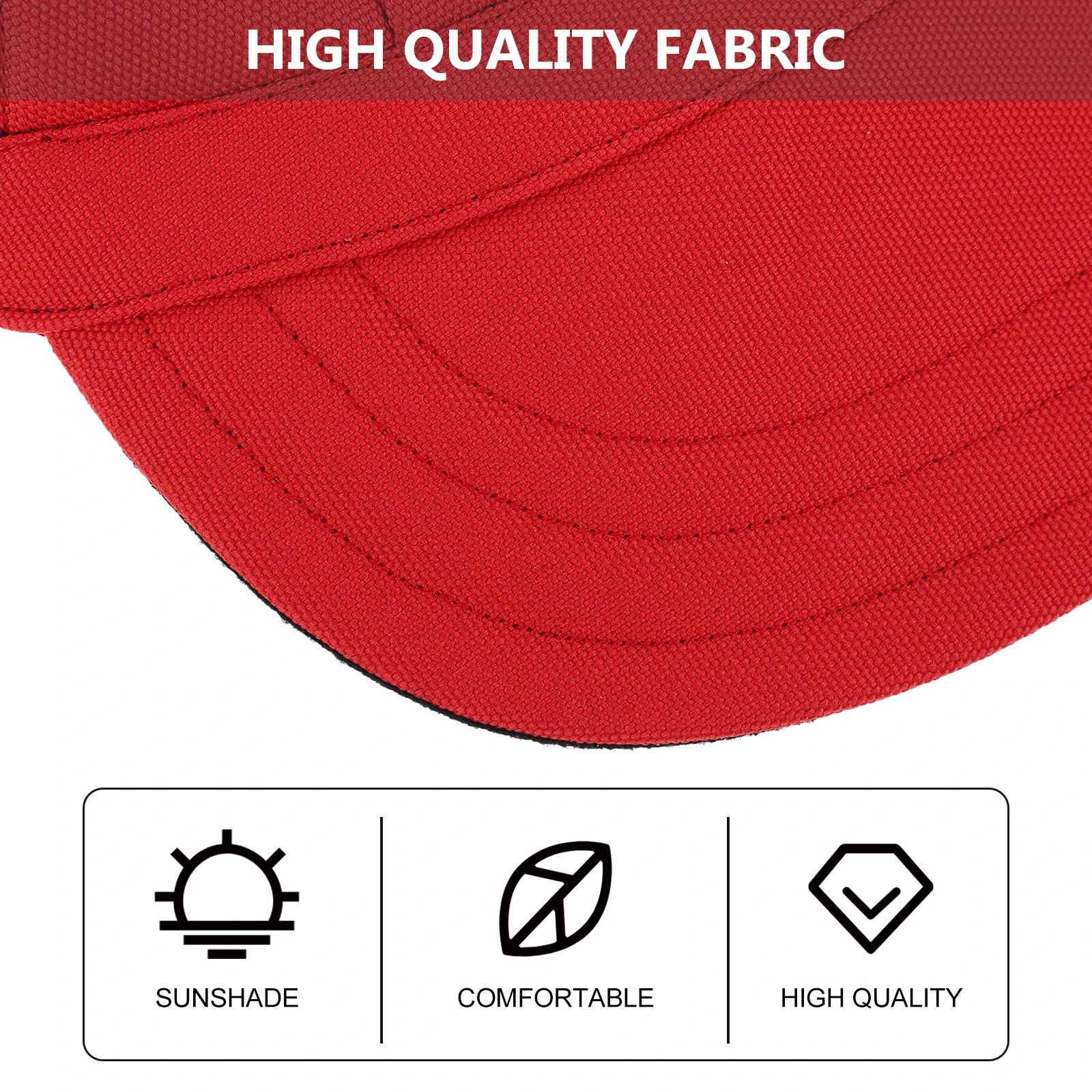 Pet Dog Cap Summer Moisture Absorption Adjustable Visor Sun Protection Sports Breathable Dog Hats Pet Supplies