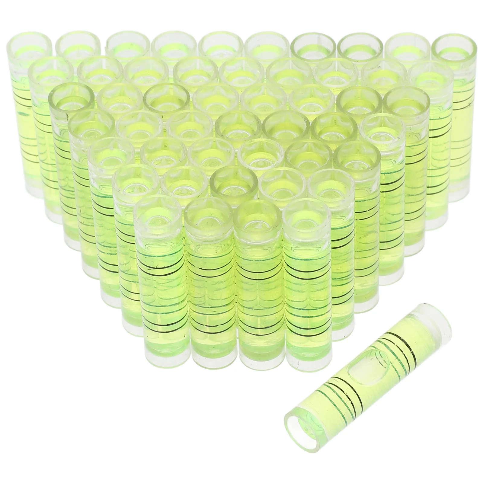 

50pcs Mini Spirit Level Small Bubble Level For Diy Caravan Rv Fishing Basket Horizontal Ruler Tool Levelling Accessories