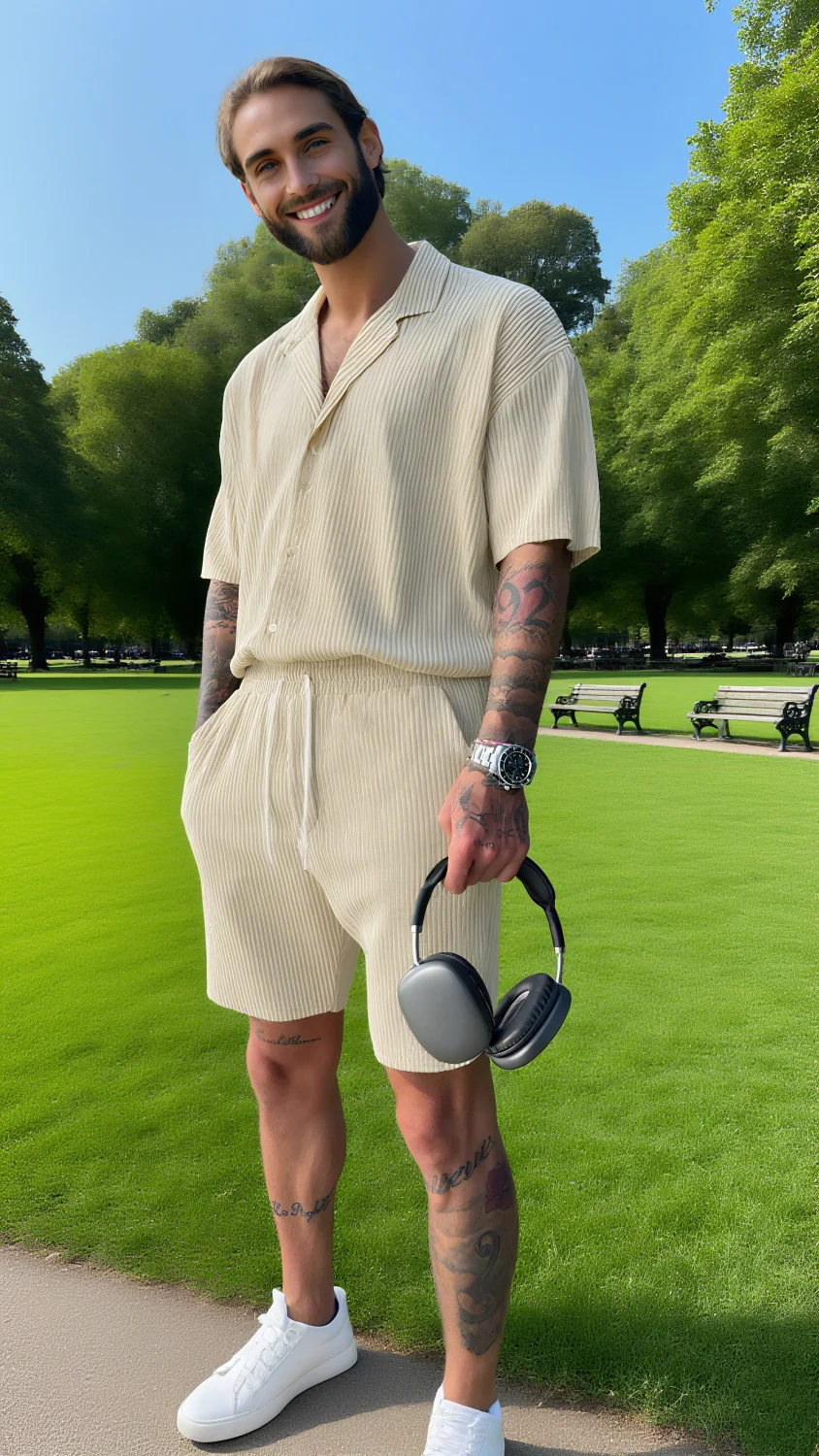 Летние мужские вельветовые спортивные брюки