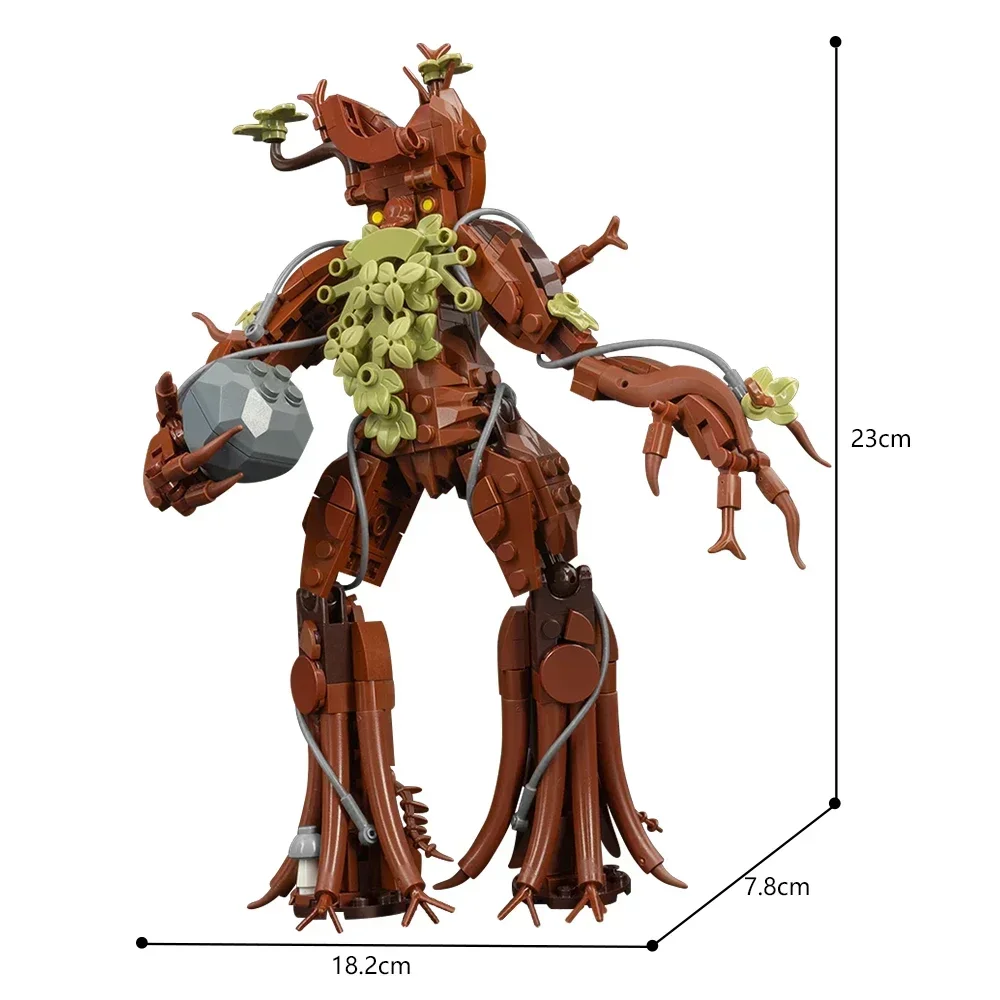 

Tree Building Blocks Set Lorded of the Ring Treebeard Brick Model Toy Anime Film Monster Building Blocks Kids Birthday Gift