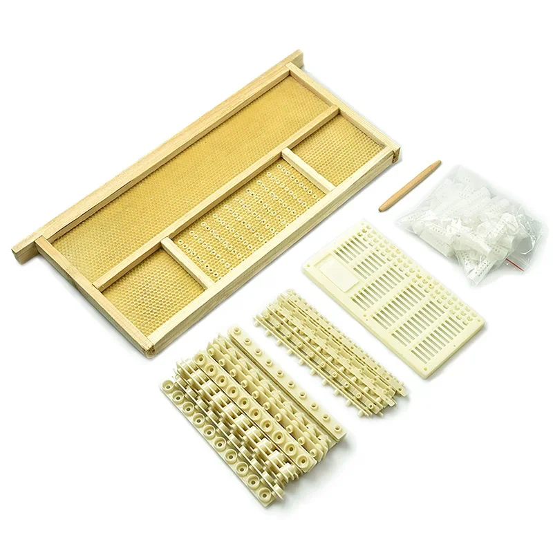 Insect-free king breeders, beekeeping tools, beekeeping full set of beehives, king box house platform bottom strip