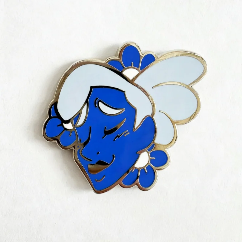 Delta Flower Acrylic Pins Cute Cartoon Character Brooch Badge Accessories Backpack Clothes Decor Acrylic Lapel Pin Gift For Fans