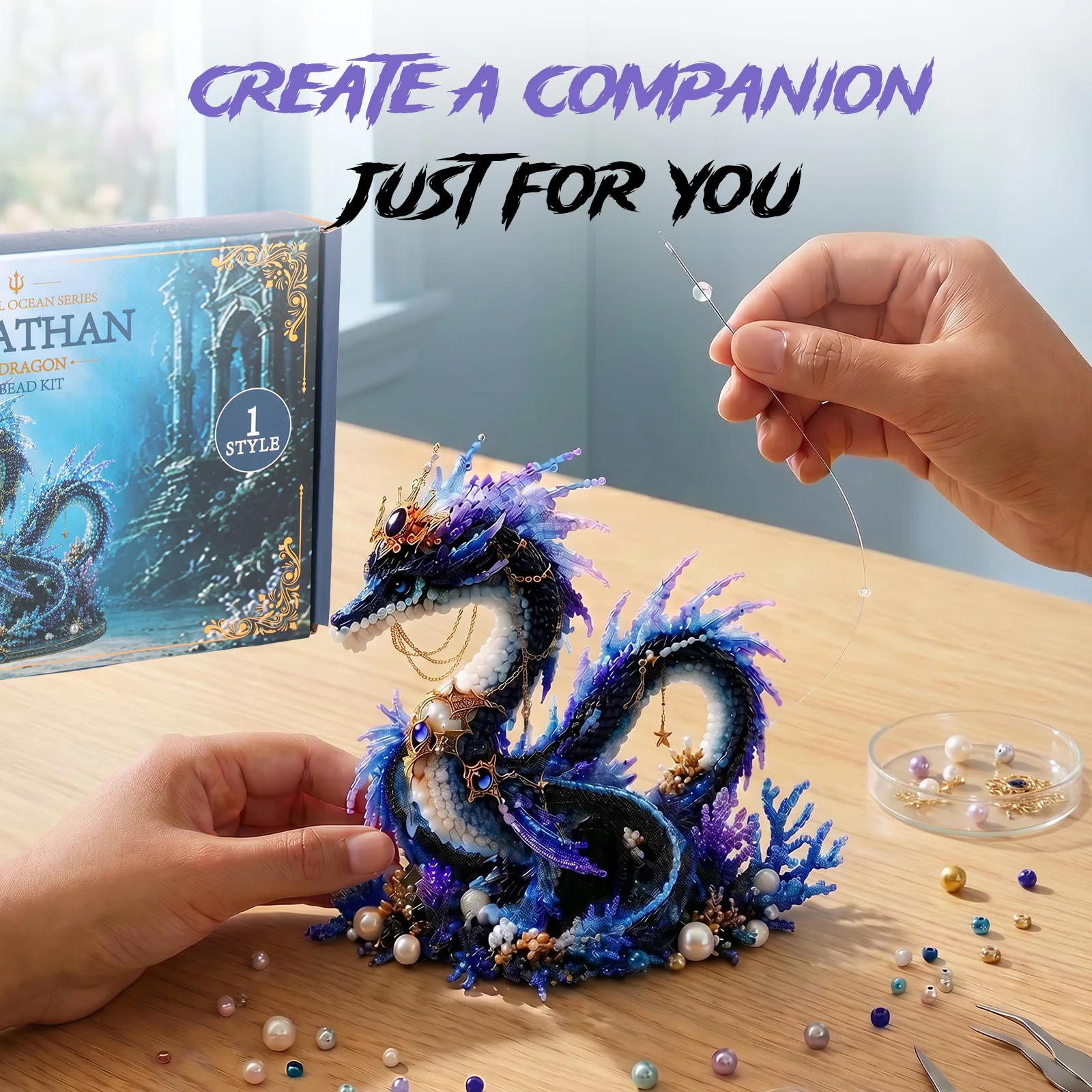 DIY 3D Bead Kit Mini Beaded Or - Resin Craft For Beginners review and price