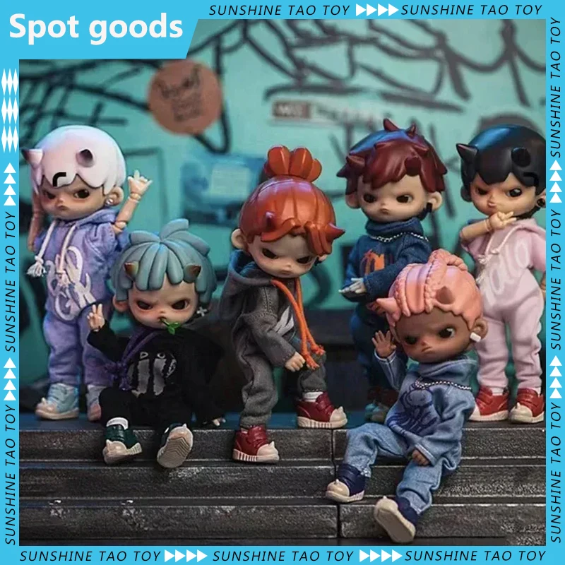 Penny'S Box Adou Street Series Blind Box Anime Obtisu11 1/12bjd Figurine Designer Mystery Box Model Dolls Kid Toy Surprise Gift