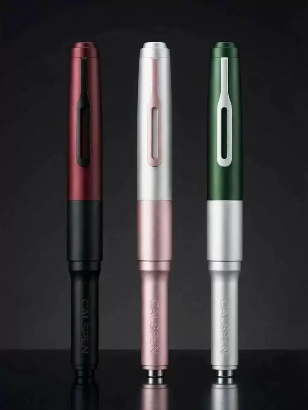 TANOOCI TML-205 Matte Heavy-Duty Metal Pen,0.5mm Skip-Free&Fast-Drying Magnetic Cap SignaturePen ForPrecision Writing Instrument