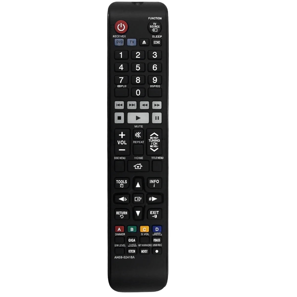 LRGJS Replace AH59-02418A Remote Control for Samsung Home Theater System HT-E450K HT-E550K/ZD E453K HT-E453HK HT-E445K
