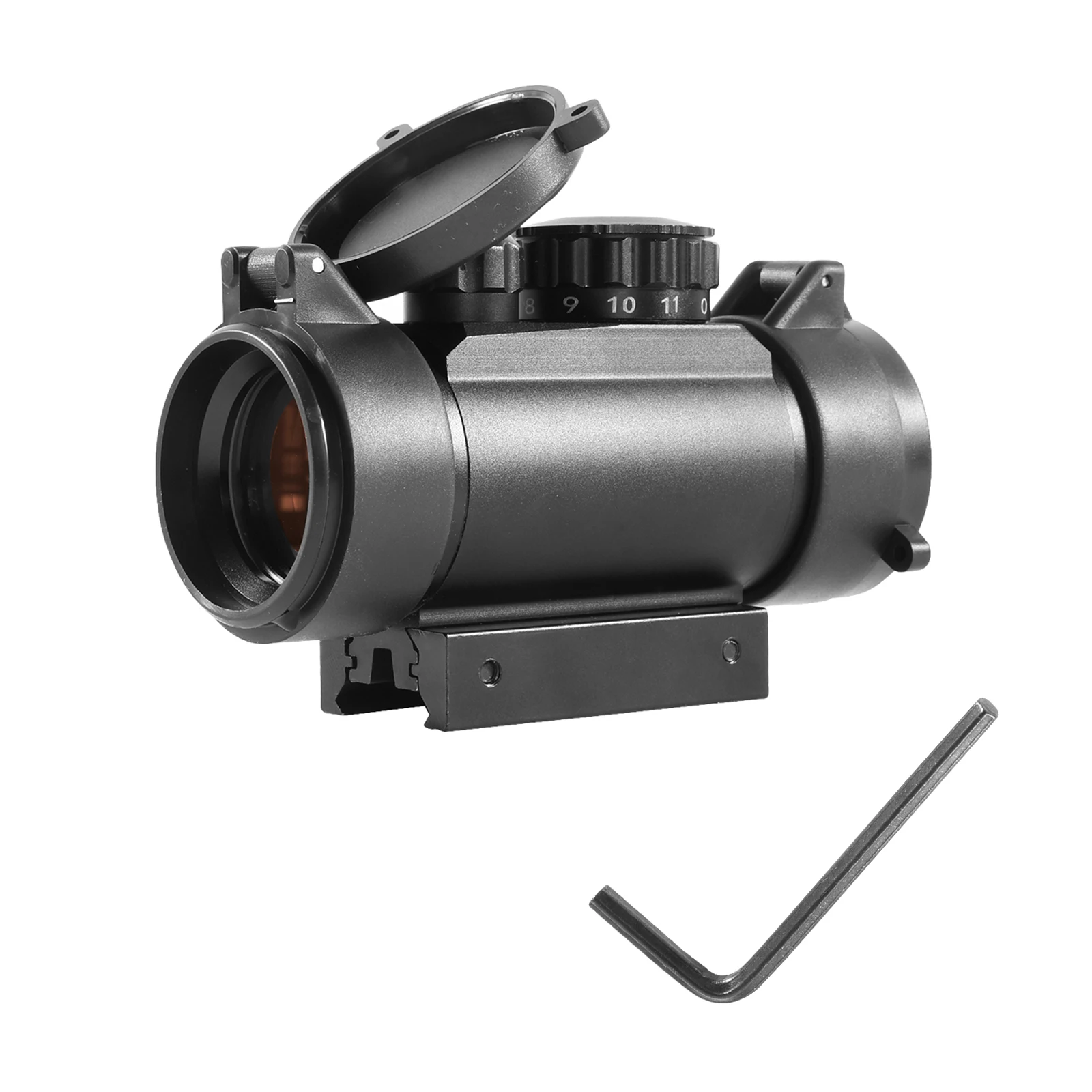 Optical Red Dot Sight 1X40RD 11/20Mm Mount Riflescope Aim Punt Collimator Rifle Scope Hunting Gun Accessories Equipment