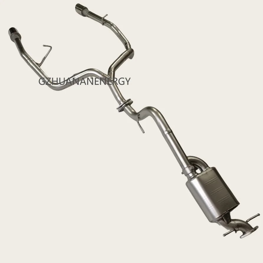 High Quality Exhaust Pipe for  Ranger 2.3T Stainless Steel Catback Exhaust Pipes System with Tips