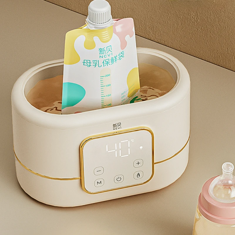 Double Bottle Milk Warmer Automatic Constant Temperature Bottle Warmers Disinfection Multi-functional 2 In 1 Thermal Milk Heater