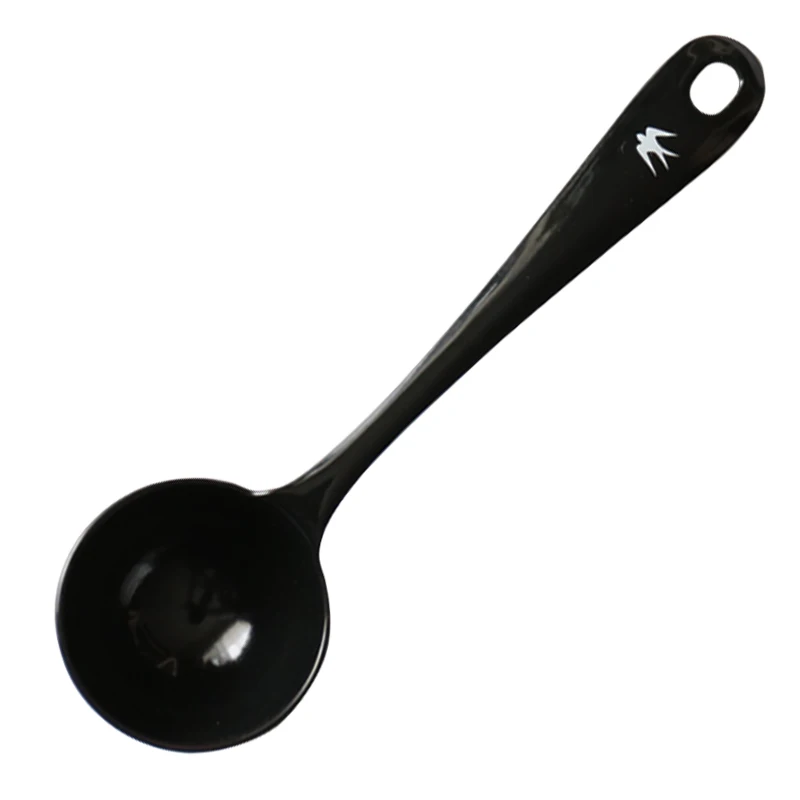 Coffee measuring spoon fork, stainless steel enamel hand-made bean flour is simple and not easy to absorb