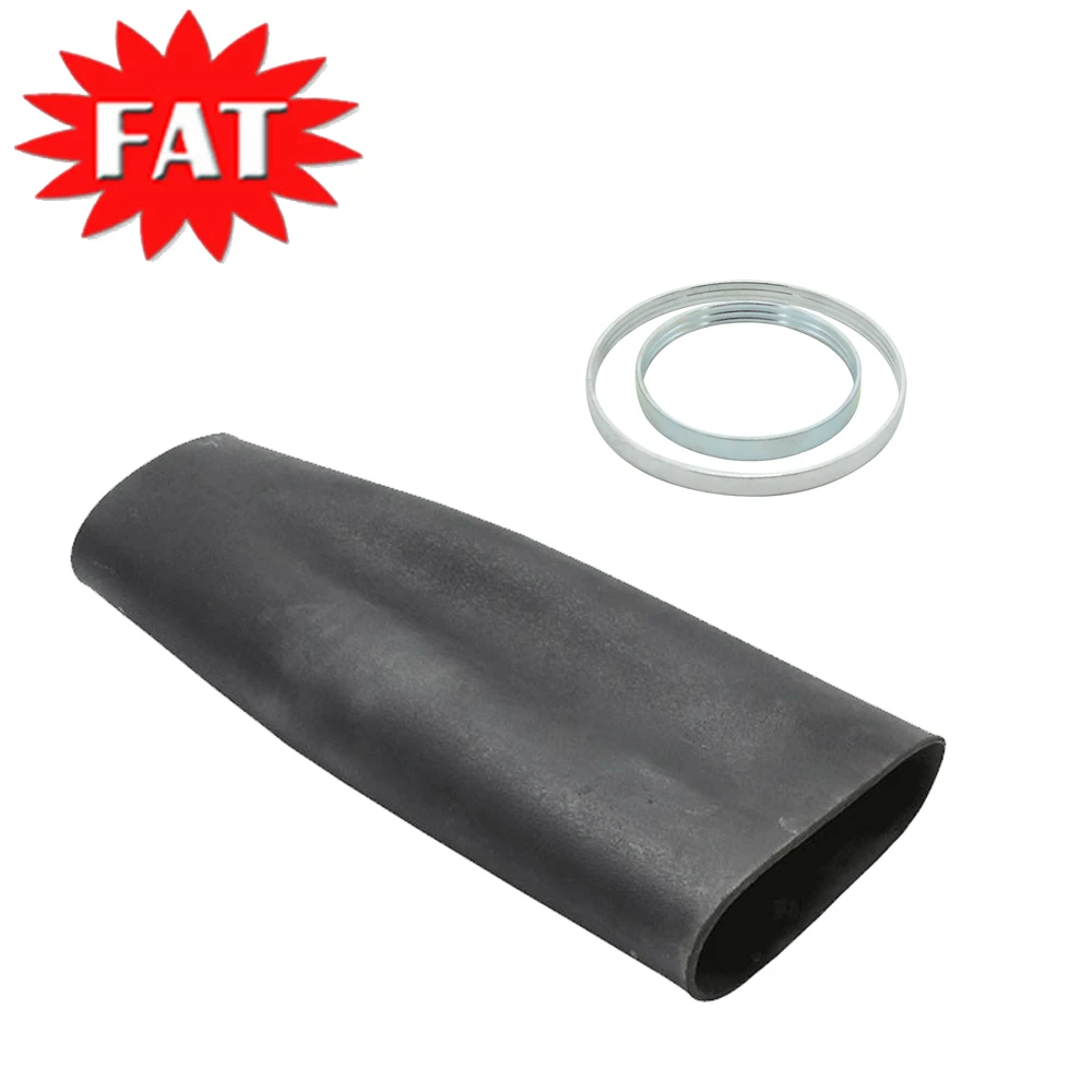 

Front Air Shock Absorber Rubber Sleeve with Crimping Rings For BMW X5 E53 37116757501 37116761443 37116757502