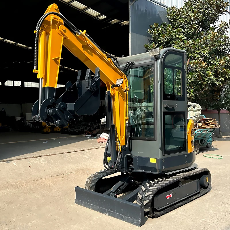 حفارة 2 طن EPA محرك حفار مزرعة حفارات صغيرة حفارة صغيرة مزرعة حفارات صغيرة