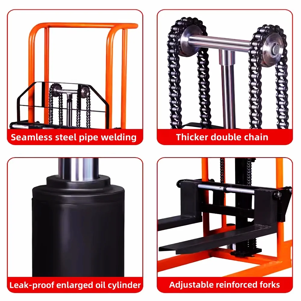 Small Household Manual Hydraulic Car Micro Forklift Light Lifting Platform For Driver Loading Unloading Storage Tools OEM