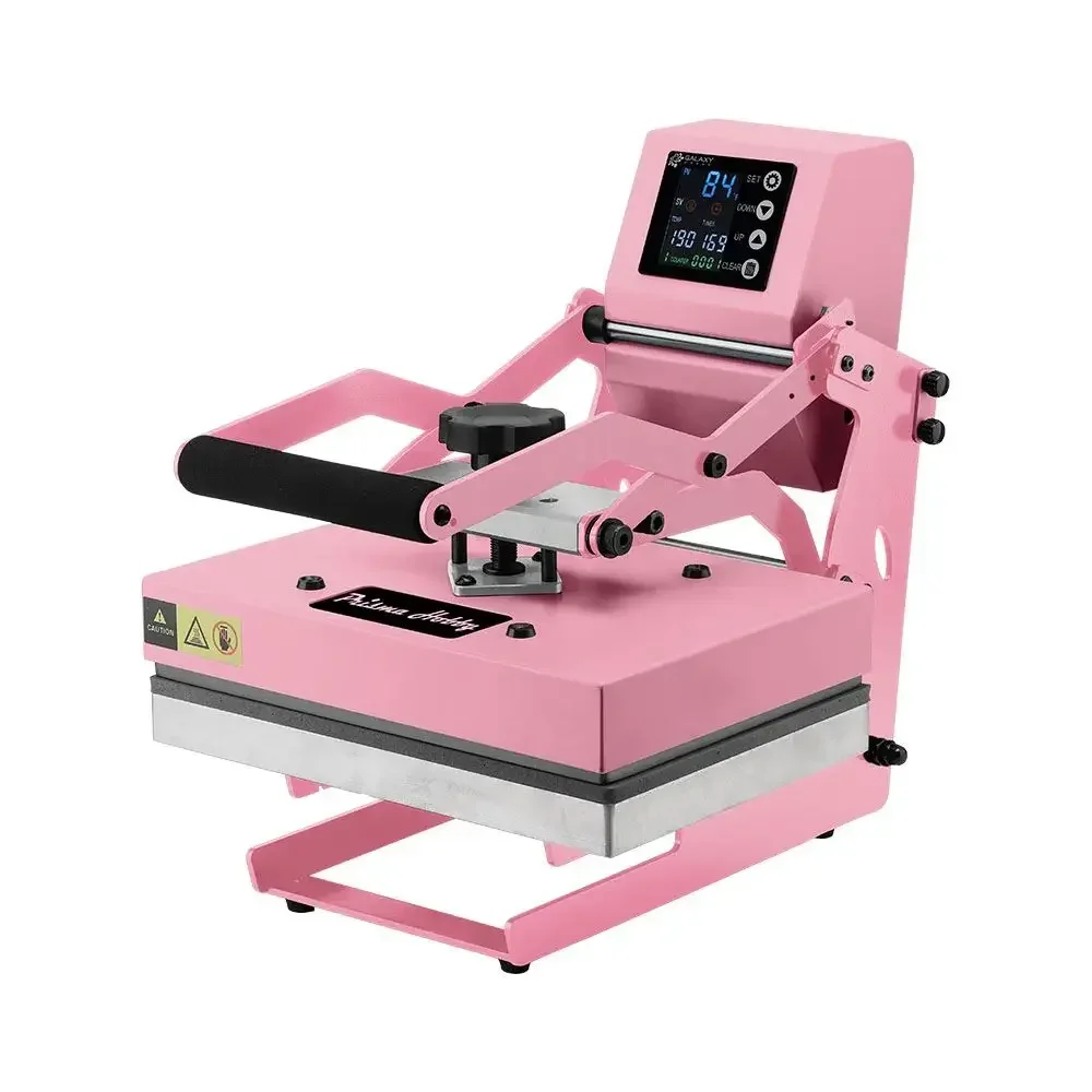 Galaxy Press GS-805 Small Flat Textile Clothes Sublimation Printing Press Heat Transfer Machine For T-Shirts