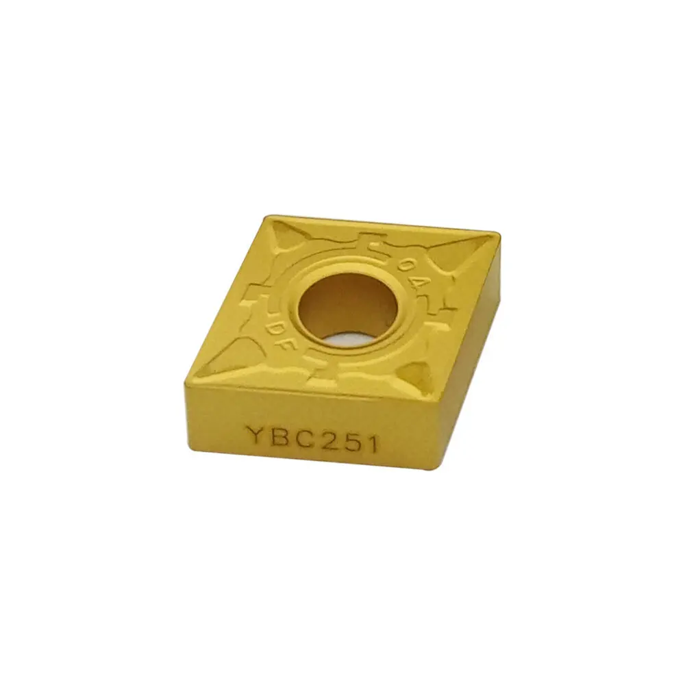 

CNMG120404-DF ZCC YBC252 YBM251 CNMG431-DF CNMG 120404 CNC Carbide Turning Tools Inserts For cutting steel