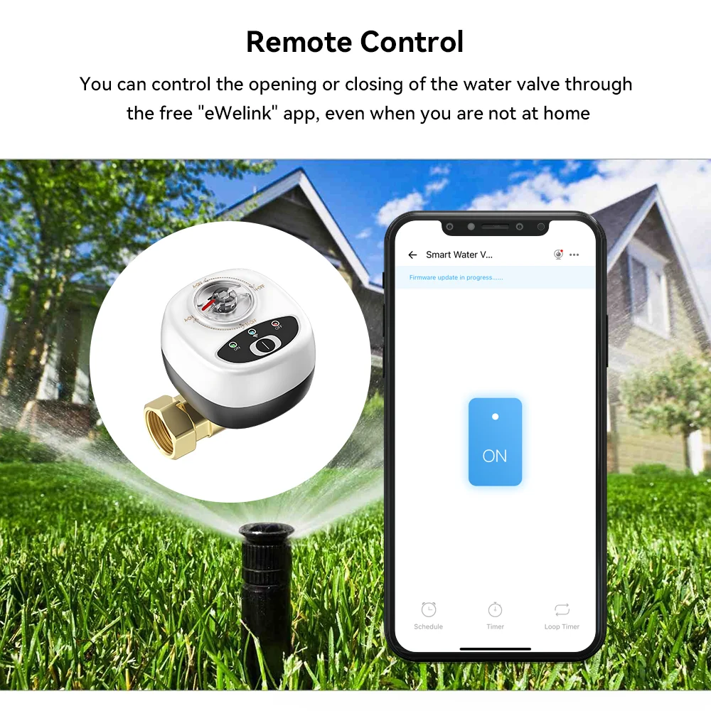 EWeLink APP WiFi Water Valve G - đánh giá và giá Smart Garden Tap