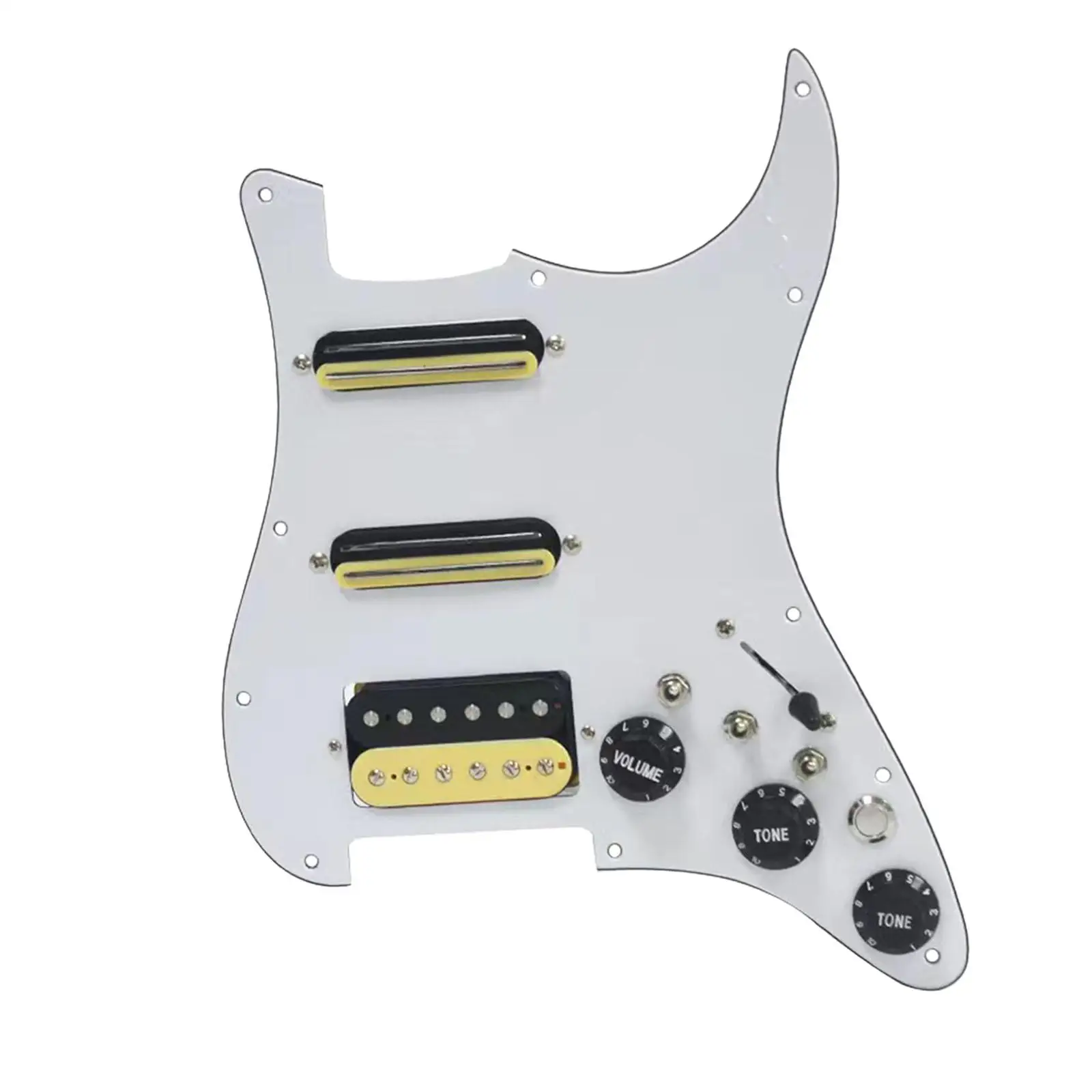 Loaded Electric Guitar Pickguard Guitar Accessoy ST Pickup Guitar Spare Part Scratchplate for Acoustic Electric Guitars Fitment