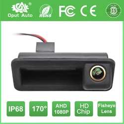 AHD 1080P Vehicle Reverse Backup Trunk Handle Camera For Ford Mondeo MK4 CHIA-X Ford Fiesta ST Ford Focus Land Rover Range Rover