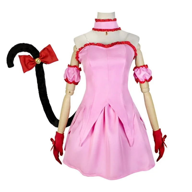 Tokyo Manga Cosplay mięta zielona różowa sukienka przebranie na karnawał mięta Aizawa strój Anime Cosplay