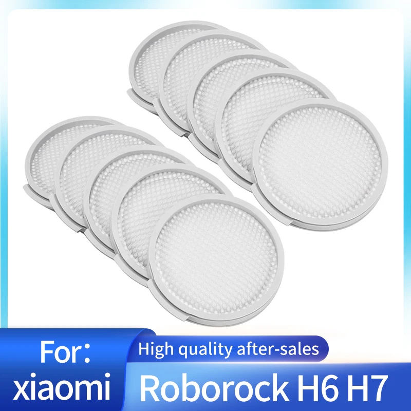 Filtre için borock H6 / Xiaomi Mijia Mi el elektrikli süpürge SCWXCQ01RR yedek parça akülü vakum aksesuar değiştirme