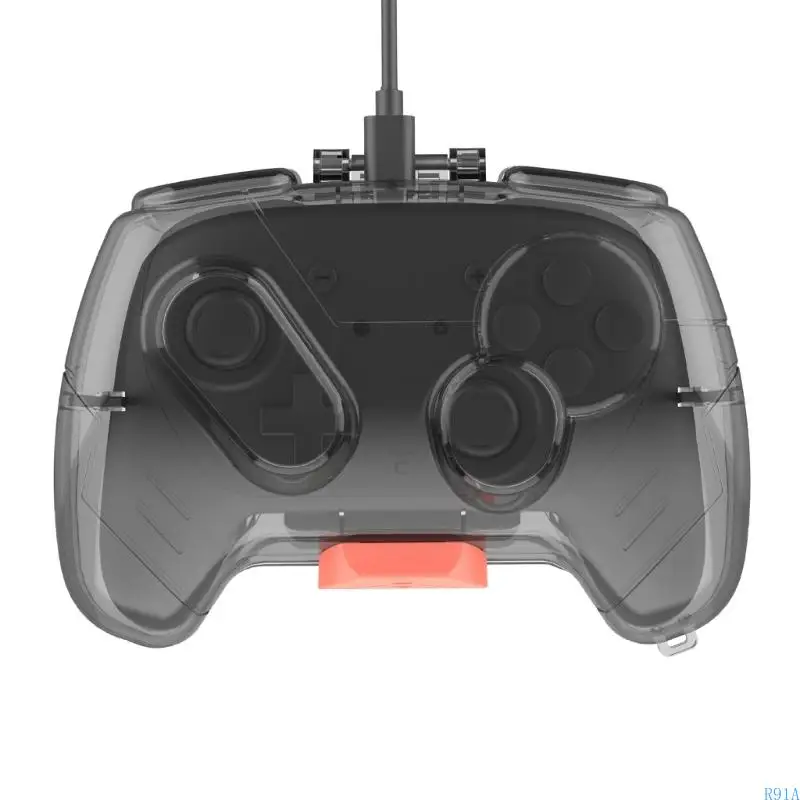 غطاء سكني R91A مقاوم للصدمات مع غطاء مقاوم للموانئ في الخدش لوحدة التحكم NS2 شريحة غطاء شفافية