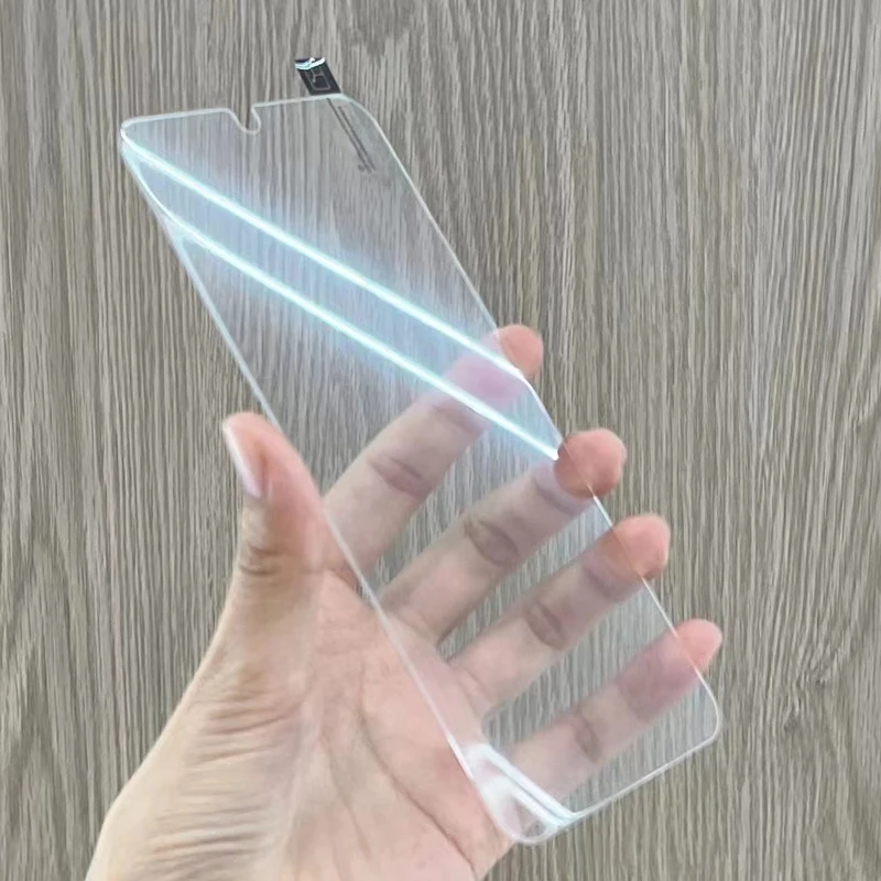 100pcs For IPHONE 16 15 11 13 12 Mini XS XR 14 Pro Max 6 7 8 Plus A+ 0.3mm Big Curved Edge Clear Tempered Glass Screen Protector