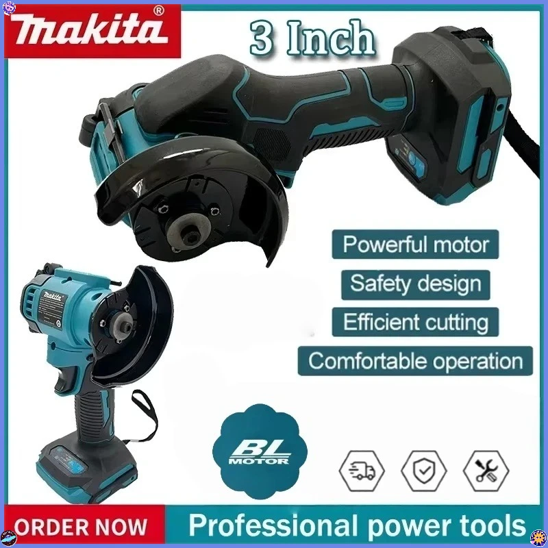 Makita 3 Inch Mini 18 V Power Tool Grinder Hoek Snijden Draadloze Electirc CUT OFF Tool Cirkelzaag Power Tool