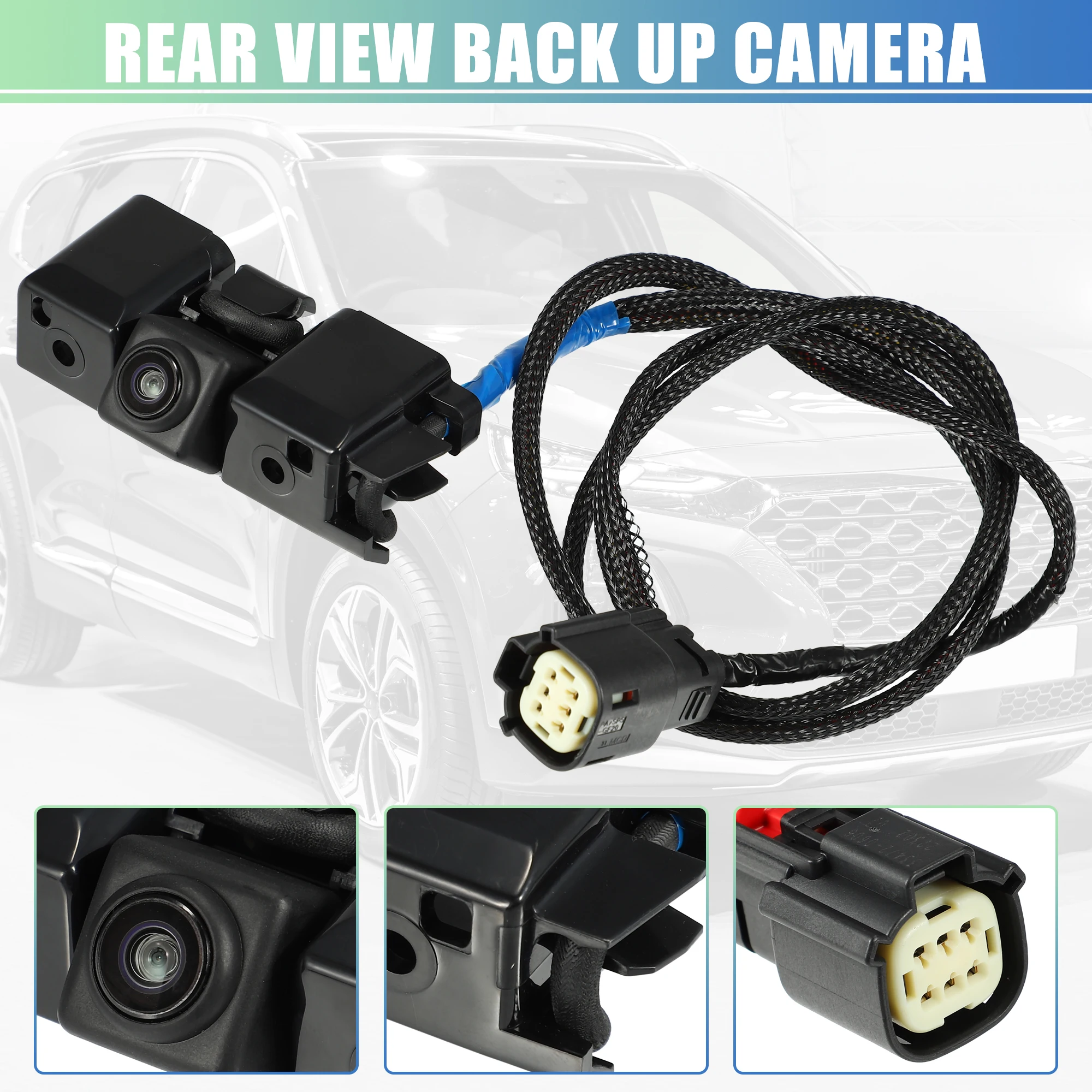 

UXCELL Rear View Back Up Camera Rear Park Assist Reverse Camera 84143039 for Chevrolet Colorado 2015-2022