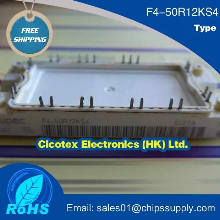 

F4-50R12KS4 MODULES TRANS IGBT MODULE N-CH 1.2KV 70A 24-PIN ECONO2-6 F450R12KS4