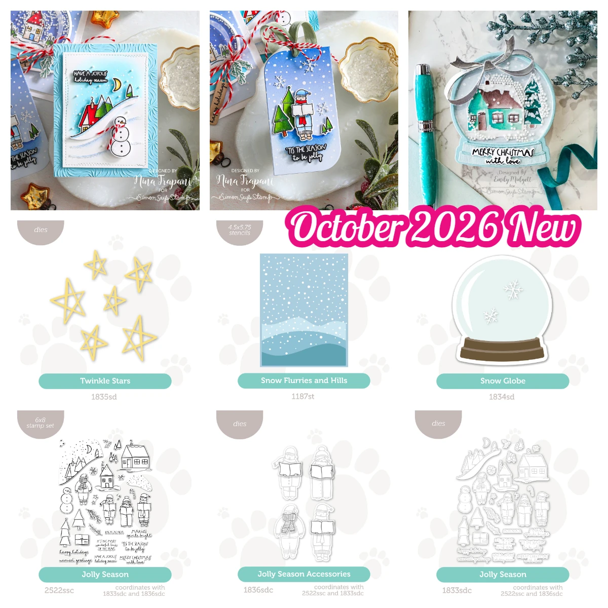 Weihnachtsglocken, fröhliche Schneemänner, Metall-Stanzformen, DIY-Scrapbooking-Stanzformen, Dekoration, geprägtes Album, 2026, neue Weihnachtswünsche