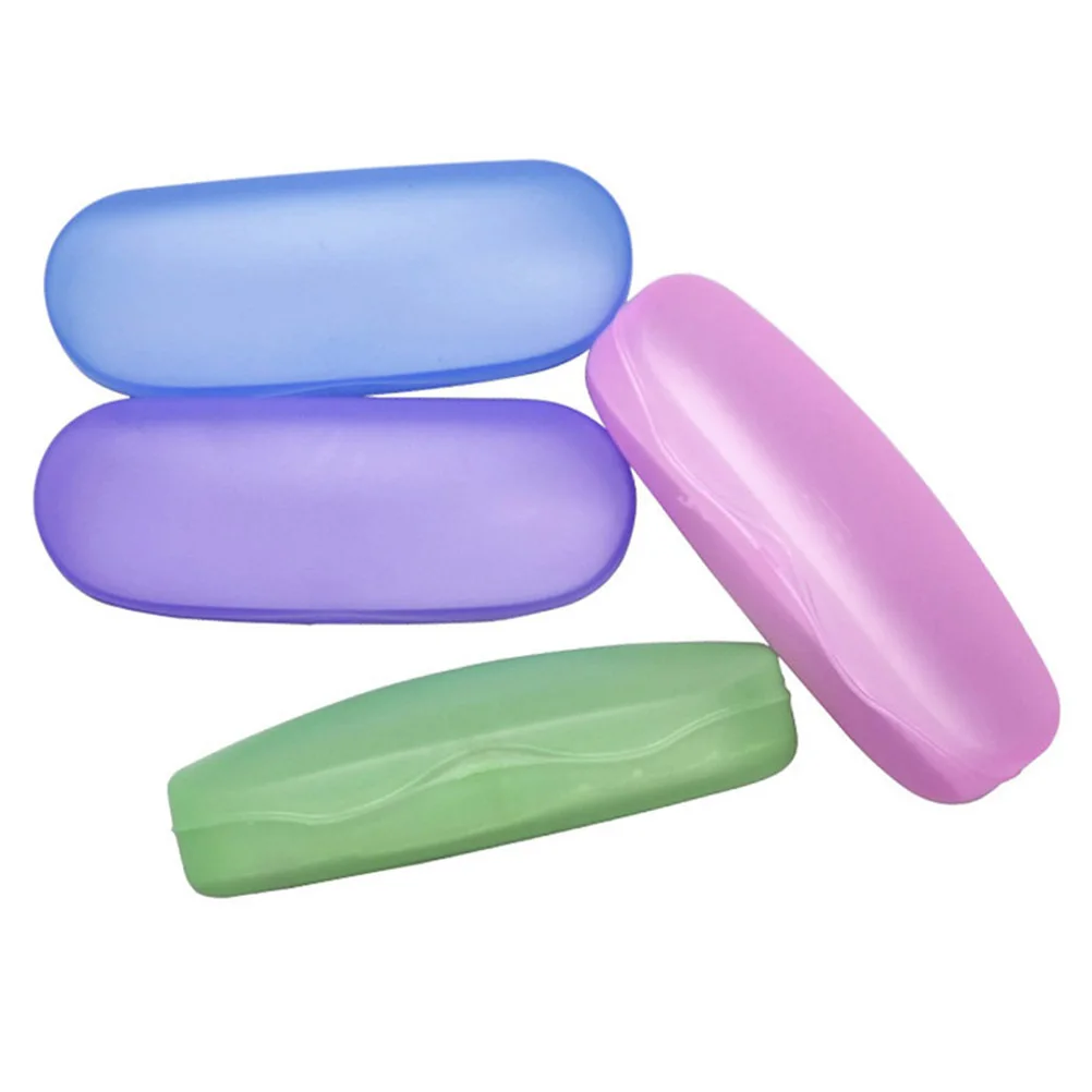 

5Pcs Eyeglasses Case Hard Shell Portable Durable Lightweight Scratch Dust Proof Travel Storage ganizer Mixed Color Glasses Box