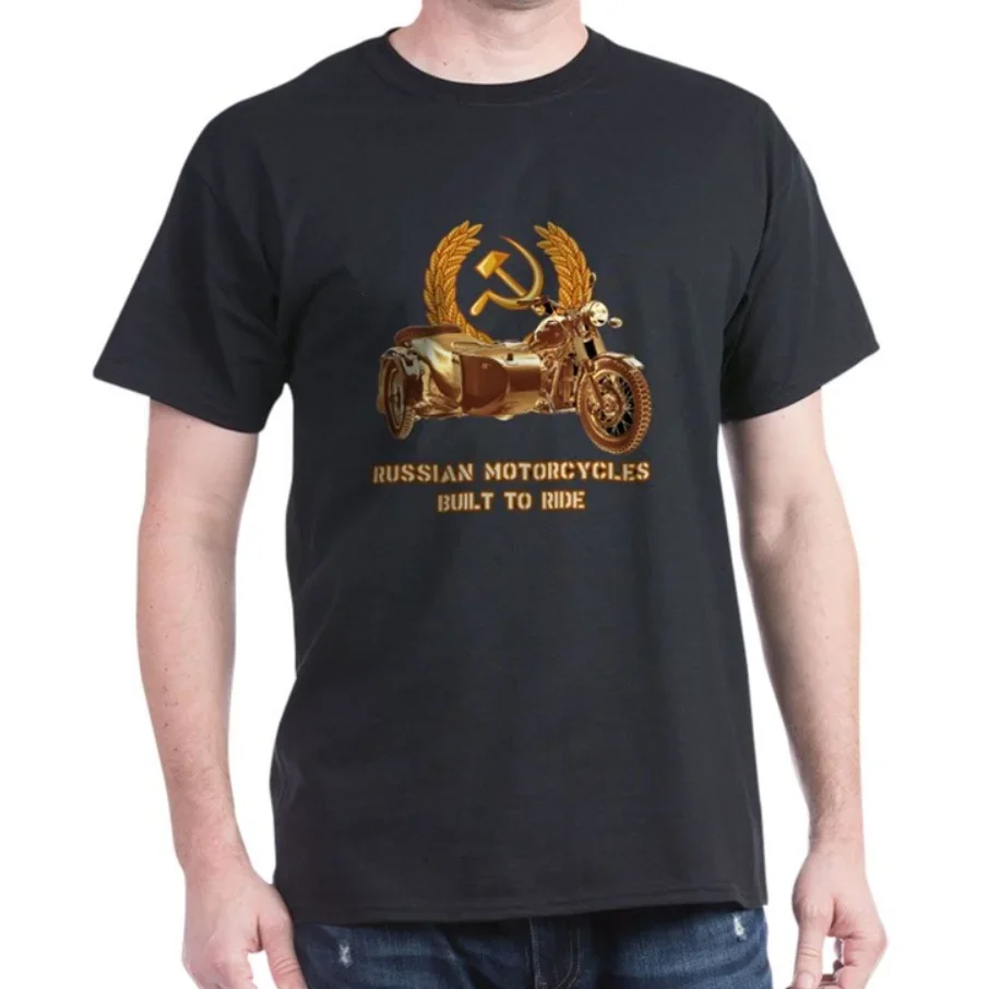 Built To Ride. Soviet Russian Motorcycles T Shirt. New 100% Cotton Short Sleeve O-Neck Casual T-shirts Loose Top Size S-3XL