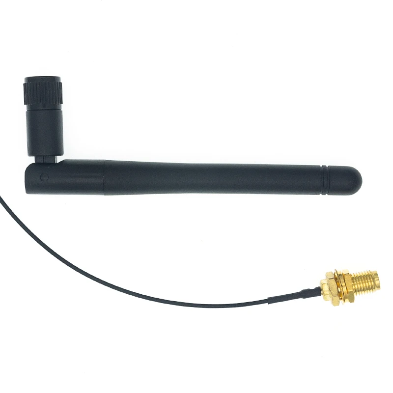 

2.4G antenna folded Bluetooth-compatible wifi module ZigBee antenna SMA to IPEX feeder line 2.4GHz Antenna