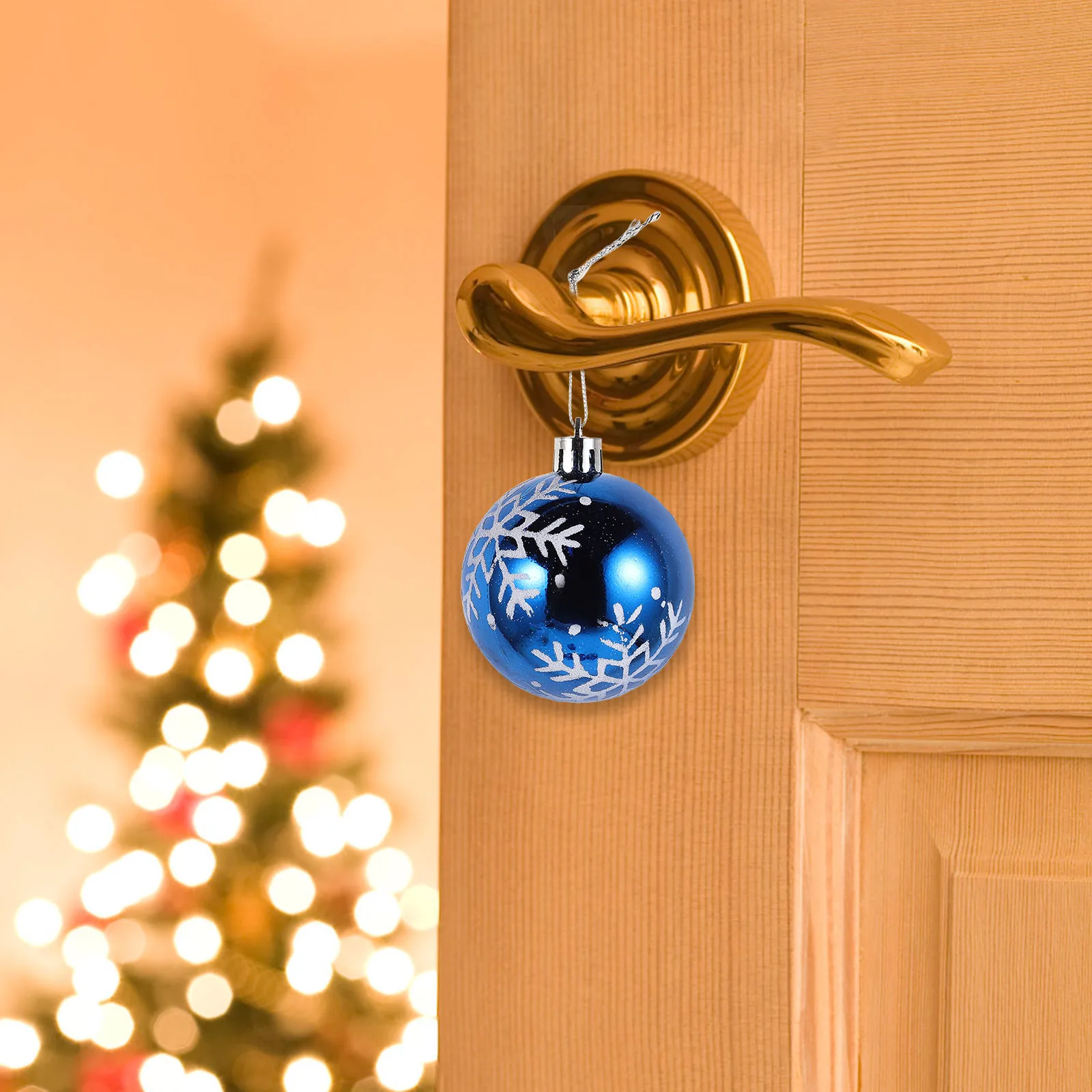 

6 Pcs Christmas Decoration Decorations for Tree Baubles Luxury Ornaments Hanging Pendants