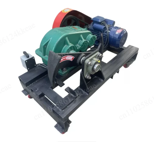 Electric firewood splitter Rural household firewood splitter 220v380v horizontal high-efficiency small firewood cutting machine