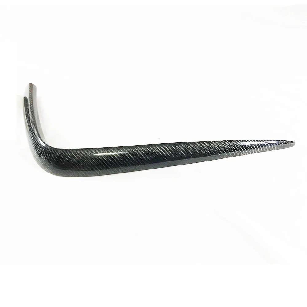 Carbon Fiber Front Bumper Side Upper Trim for BMW F10 F11 520 523 528 535 550 M Sports Bumper 2010-2016