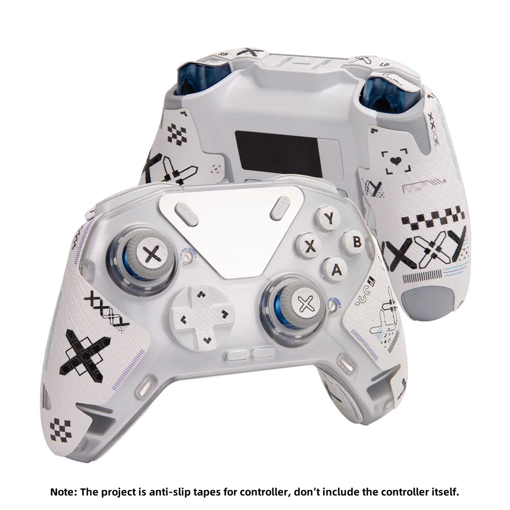 

FINALORD Controller Performance Grip Tape Compatible With Flydigi APEX 4 Wireless Gaming Handle,Buttons,Non-Slip Tape(White)