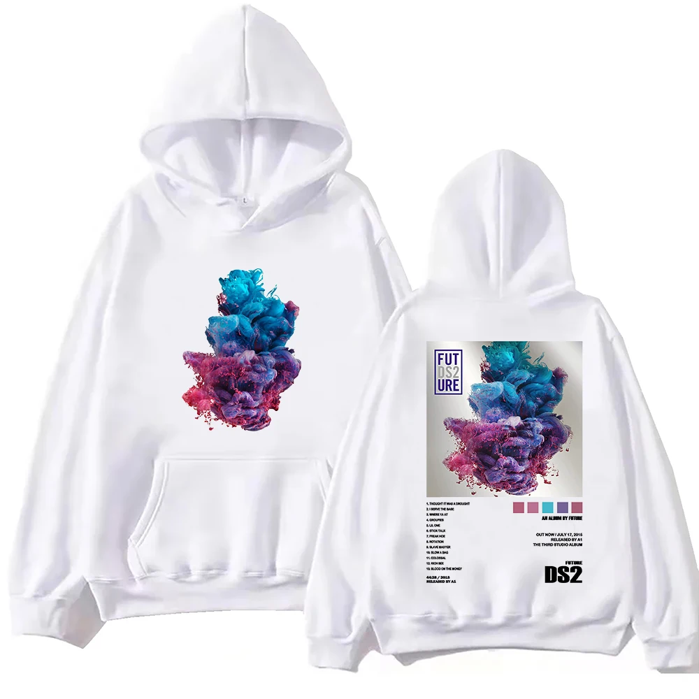 DS2 Future Sudadera con capucha Harajuku Hip Hop Pullover Tops sudadera