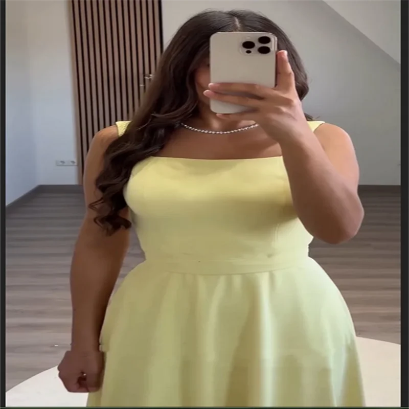 Vestidos 2025 mulher árabe elegante vestido de noite sem alças uma linha vestido de baile amarelo longo personalizado vestido de festa de casamento f