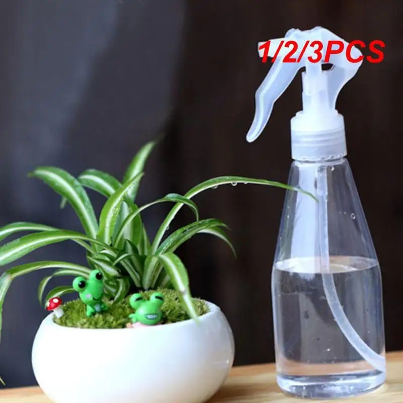 1/2/3PCS Portable Plastic Spray Bottle Transparent Moisture Atomizer Hairdressing Sprayer Bottles Travel Plants Flower Spray