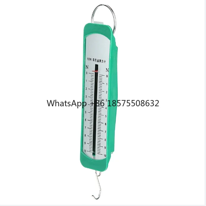 10N Newton Meter Spring Dynamometer Bar Physics Mechanical Experiment Instrument