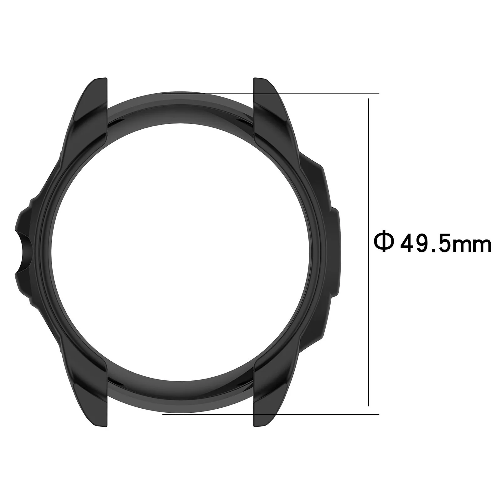 Funda de silicona para Garmin Forerunner 255 255S/Forerunner 955, protector de pantalla para reloj inteligente, accesorios para relojes inteligentes