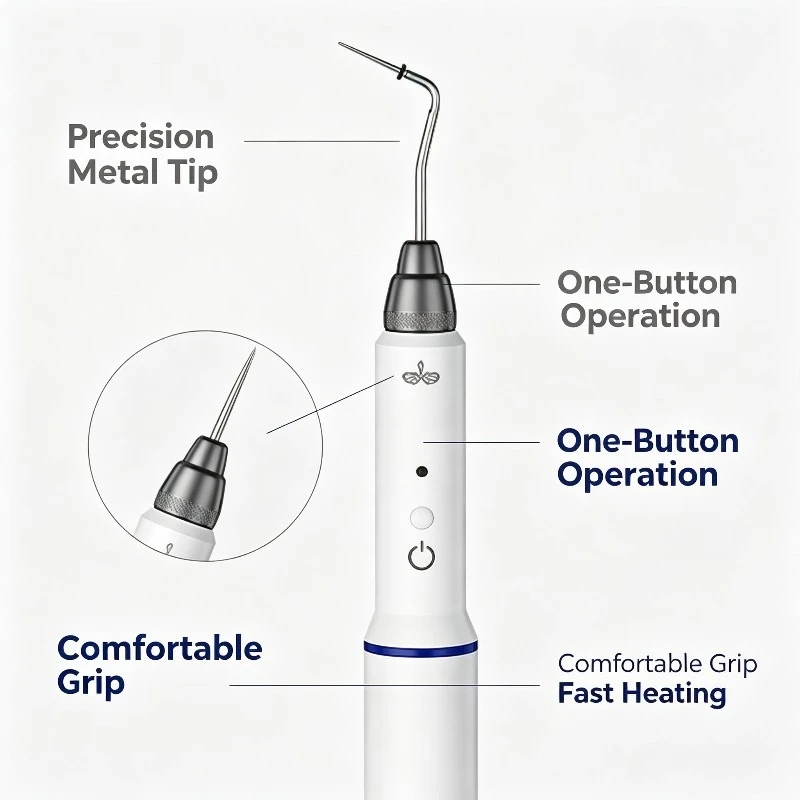 Endodontic Heating Pen Gutta Percha Trimming Cutter Root Canal Filling Equipment For Dental Clinic Professional Therapy