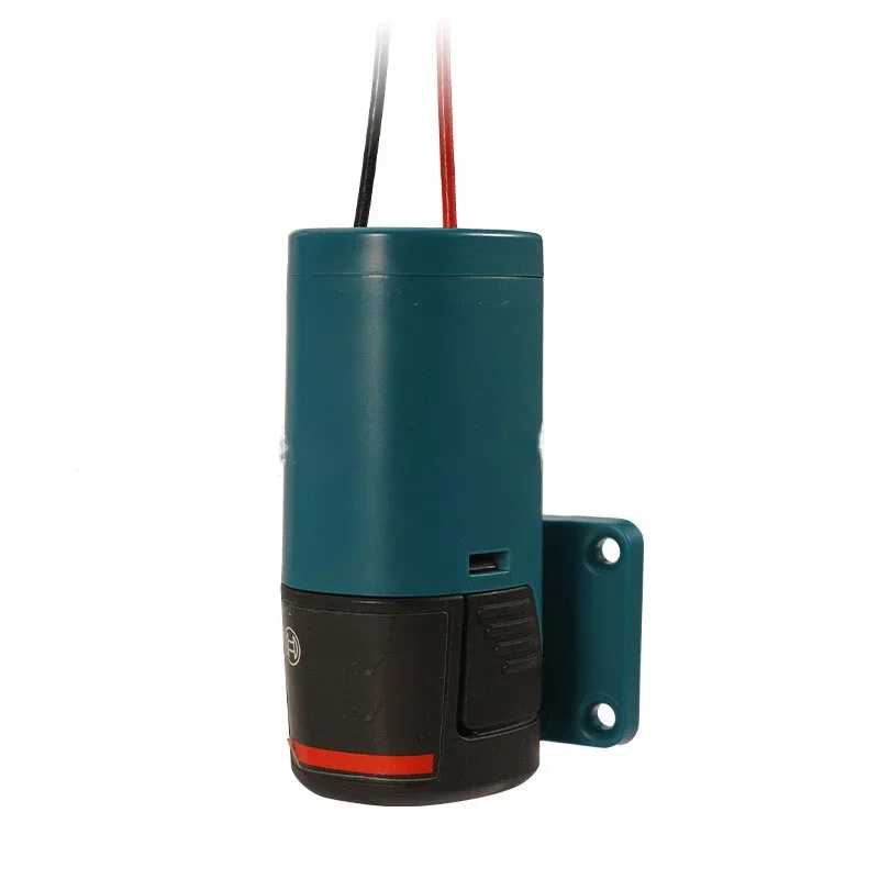 Imagem -02 - Conector de Alimentação da Bateria Adaptador Suporte da Doca Conectores Fios Azuis Bosch Milwaukee Makita 10.8v 12v 14awg