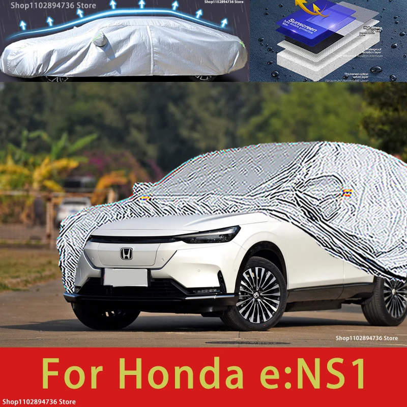 

For Honda e:NS1 Outdoor Protection Full Car Covers Snow Cover Sunshade Waterproof Dustproof Exterior Car accessories