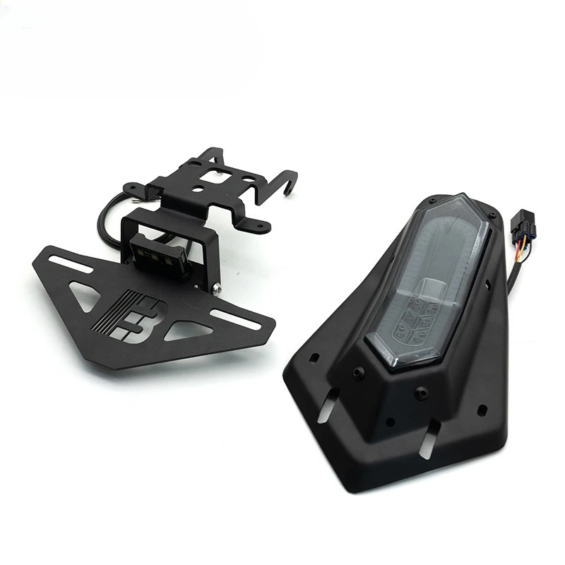 AOTWTR Motorfiets Aluminium Kentekenplaat Beugel Voor CFMOTO 675SR-R 675NK 675SSS Motorfiets Achter Kuip Accessoires