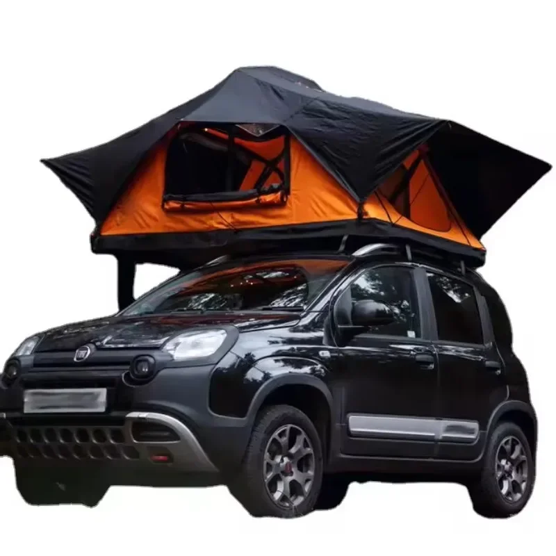 Large-capacity roof tent, fully automatic quick-opening camping tent